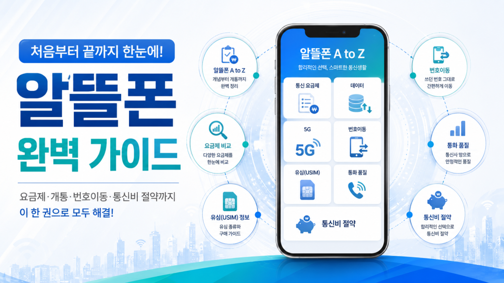 알뜰폰에 대해 궁금한 모든 것