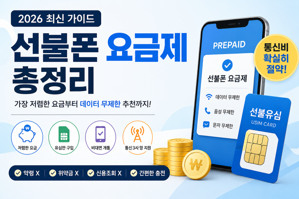 선불폰 요금제 총정리|가장 저렴한 요금부터 데이터 무제한 추천까지 1 선불폰 요금제 총정리|가장 저렴한 요금부터 데이터 무제한 추천까지
